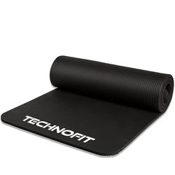 Technofit Yogamat, yogamat, pilates, balanstraining, antislip, 158 x 62 x 1,5 cm, van duurzaam schuim, met antislip ondergrond