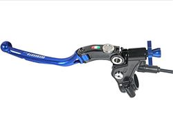 Commande d'embrayage à câble Racing Accossato avec Levier articulé coloré (Bouton+Levier+régulateur), avec Micro Inclus pour Suzuki GSX-R 600 de 2006 à 2007 CC 600