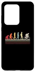 Custodia per Galaxy S20 Ultra Retro Vintage Evoluzione dell'uomo Ciclista Ciclista