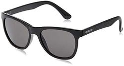 Cressi Xdb100201, Occhiali Da Sole Unisex Adulto, Nero Lucido/Lenti Grigio, Taglia unica