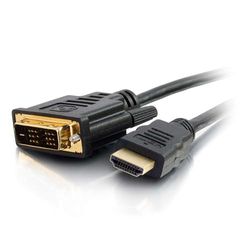 C2G HDMI/DVI-D, 2m Nero