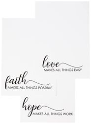 Hygge Creations Typografie print, 230gsm mat, glad Fine Art papier, wit, A4