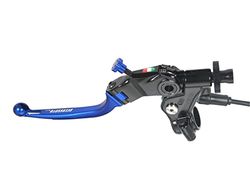 ACCOSSATO Commande d'embrayage à câble avec Levier articulé coloré (Bouton+Levier) avec Micro Inclus pour Benelli TNT 1130 Titanium de 2005 à 2007 CC 1130