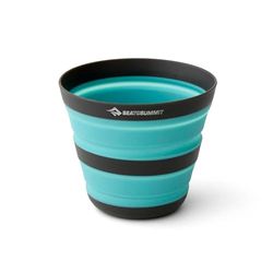 Sea to Summit Frontier Ultralätt Hopfällbar 35 ml Campingkopp, Aqua Sea Blue