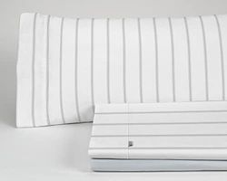 Juego de sábanas de algodón Rita w kolorze perłowym. Cama de 135/140 cm, 3 sztuki