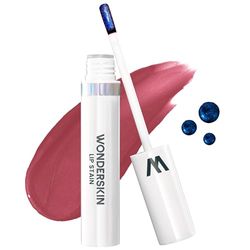 Wonderskin Wonder Blading Lip Stain Peel Off Masque - Tinta Labbra Rosa A Lunga Durata, Resistente All'Acqua E Al Trasferimento, Finitura Opaca Trucco Peel Off (Charming Masque)