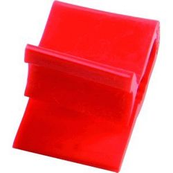 Laurel Zacko 3 brevklämmor röd avdelning 3 mm bredd 15 mm