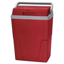 Clatronic KB 3713 Elektrische Reiskoelbox voor Auto, Camping, 12 V/230 V, Capaciteit 25 Liter, Energieklasse F, Rood