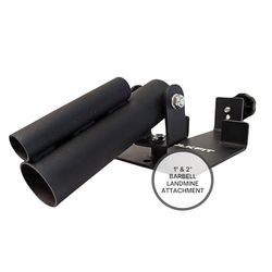 HulkFit Supporto per piattaforma a T con barra girevole a 360 gradi, per sport 5,1 x 5,1 cm, Pro 6 x 6 cm ed Elite 7,6 x 7,6 cm, Power Cage Squat Rack, nero