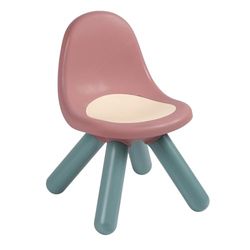 Little Smoby - Chaise Enfant Rose - Mobilier Intérieur et Extérieur - Traitée Anti-UV - A Partir de 18 Mois - Fabrication Française