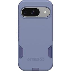 OtterBox Google Pixel 9 & 9 Pro Commuter Series fodral – Denver Dusk (lila), ultratunn, trådlös laddning kompatibel, upphöjda kanter skyddar kamera och skärm