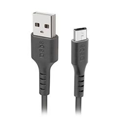 SBS 3m USB 2.0 cable USB A Micro-USB B Negro - Cables USB (3 m, USB A, Micro-USB B, 2.0, Male connector/Male connector, Negro)