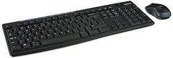 Logitech MK270 Combo Tastiera e Mouse Wireless per Windows, Layout US Internazionale QWERTY, Nero