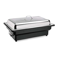 WAS 1460 502 Chafng Dish - Plato eléctrico con tapa (56 x 36 x 25 cm, 230 V, 420-500 W, 50-60 Hz)