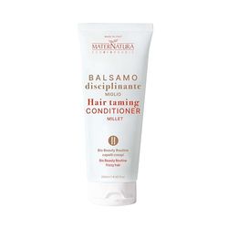 Maternatura, Balsamo Disciplinante al Miglio, Districante per Capelli Secchi, Crespi e Rovinati, Bio Beauty Routine Capelli Crespi, Made in Italy, 250 ml