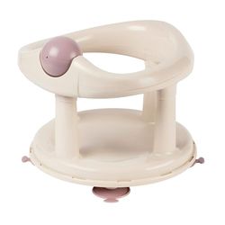 Bebeconfort, Anneau de Bain Pivotant, Siège de Bain Bébé, Ergonomique, de 6 mois à 12 mois, jusqu’à 13 kg, Beige