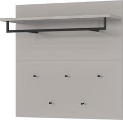Germania 3800-186 GW-Bastia - Perchero (96 x 95 x 30 cm), color gris piedra