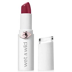 Wet n Wild, Megalast Lipstick, Rossetto Idratante, Lunga Durata con Finish Lucido, Formula Idratante con Microsfere, Estratti Naturali di Piante Marine, Coenzima Q 10 e Vitamine A & E, Raining Rubies