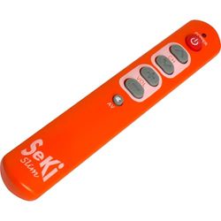 SeKi Slim - Controlo remoto universal com teclas grandes laranja