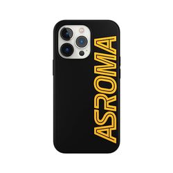 AS Roma RomaCover-iP13ProMax-ROMA-YELLOW, Smartphone-fodral Unisex Vuxen, Svart, iPhone 13 PRO Max