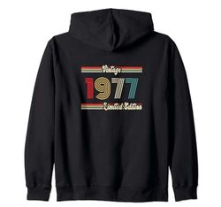 Vintage 1977 Limited Edition Classic Original Hombre Mujer Sudadera con Capucha