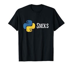 Programación de Python Programador divertido Logotipo de Camiseta