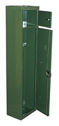 Rottner GUN 5 Cargo - 5 armes longues - Serrure à cylindre - Vert - 2 compartiments verrouillables