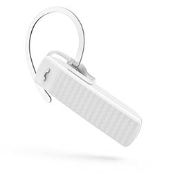 Hama Mono - Auriculares Bluetooth (multipunto, para Dos Dispositivos, Control por Voz, Control táctil, con micrófono, inalámbricos, unidireccional, Gancho para la Oreja extraíble, Almohadillas
