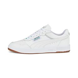 PUMA herr Sneaker Mapf1 Court Ultra, Puma vit puma silver, 37.5 EU