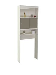 Temahome Wave Mobile för tvätt, vit/grå, 64,3 x 19,2 x 177 cm