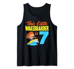 Questo piccolo Wakeboarder ha 7 anni - Wakeboarding Kids Canotta