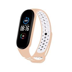 COOL SMARTPHONES & TABLETS ACCESSORIES Correa para Xiaomi Mi Band 5 / Mi Band 6 / Amazfit Band 5 Sport Rosa Pastel, Estandar (8434847041070)