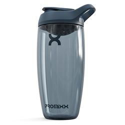 Promixx PURSUIT bouteille shaker de protéines de qualité supérieure pour shakes complémentaires – facile à nettoyer et durable, 950 ml, Bleu Nuit