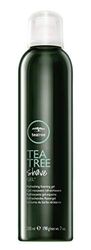 Tea Tree Shave Gel, shiuma da barba, idratante e lenitiva, per pelli sensibili - 200 ml