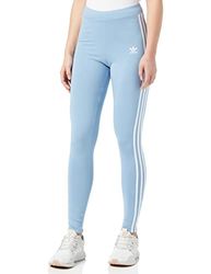 adidas 3 Stripes Tight, Leggings, Donna, Ambient Sky, 38