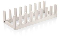 Tescoma Soporte para Tapas FlexiSPACE, Plástico, Blanco Roto