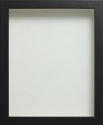 Frame Company Connolly Range Black Wooden Picture Photo Frame, A3 *Choice of Sizes* Fitted with Real Glass