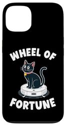 Wheel Of Fortune Cat Joke Robot Vacuum Cleaner Cat Case for iPhone 13