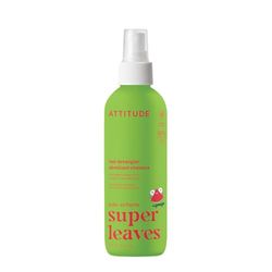 ATTITUDE Rinse-free Hair Detangler Spray for Kids, EWG Verified Leave In Product, Plant- and Mineral-Based Ingredients, Vegan, Watermelon and Coco, 240 mL