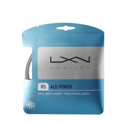 WILSON Mixte Alu Power 115 Cordages, Argent, Set EU