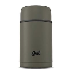 Esbit Classic thermocontainer voor gerechten - warmhoudcontainer 1000 ml in olijfgroen - van roestvrij staal voor warme en koude levensmiddelen