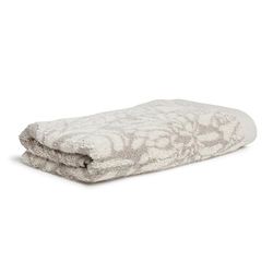 Möve Brooklyn Botanic - Telo doccia 80 x 150 cm, 85% cotone, 10% viscosa, 5% lino, colore naturale/cashmere