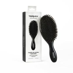 Termix Paddle Hairbrush Big with Boar-Bristles,L,Black,2525191