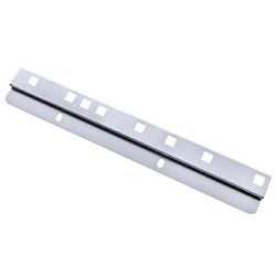 Polar AB964 Soporte lateral frontal de repuesto de acero inoxidable para refrigerador CL108, CL109, CN402, CR711, CT425, G604, G605, G622, U636, U637, U638, 410 mm x 65 mm x 12 mm.