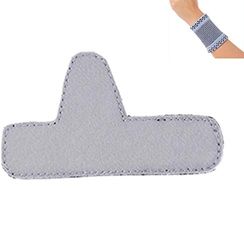 Amsahr distale Falange metacarpo sostegno del gancio, Dito Distorsione di fissaggio universale Stent- 4-8 cm (Phalanx circonferenza) - incluso Wrist Band