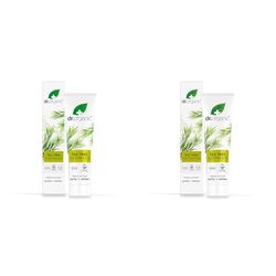 Dr.Organic Dentifricio, 100ml (Confezione da 2) - Albero del tè - Pasta - Dentifricio - 4327107031