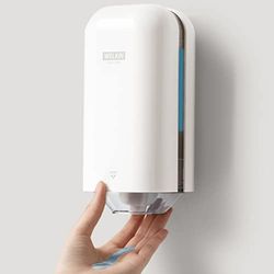 Welkin Dispensador de jabón de Montaje en Pared de 500 ml, dispensador de Ducha líquido montado en la Pared para baño, hogar, Cocina, Hotel, Oficina, Comercial o residencial