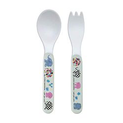 Petit Jour Paris - EL703P - Set de 2 couverts Elmer - Adapté aux petites mains