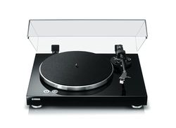 Yamaha TT-S303 Tocadiscos Hi-Fi con Correa para vinilos, preamplificador Integrado, Salida de línea y Phono conmutables, Negro