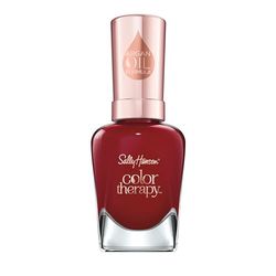 Sally Hansen, Smalto Rinforzante Unghie Color Therapy, Formula Idratante e Nutriente all'Olio di Argan, 370 Unwine'D